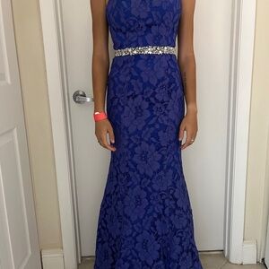 Royal blue dress for sale!